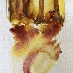 pintura-aguarela-Outono-dourado